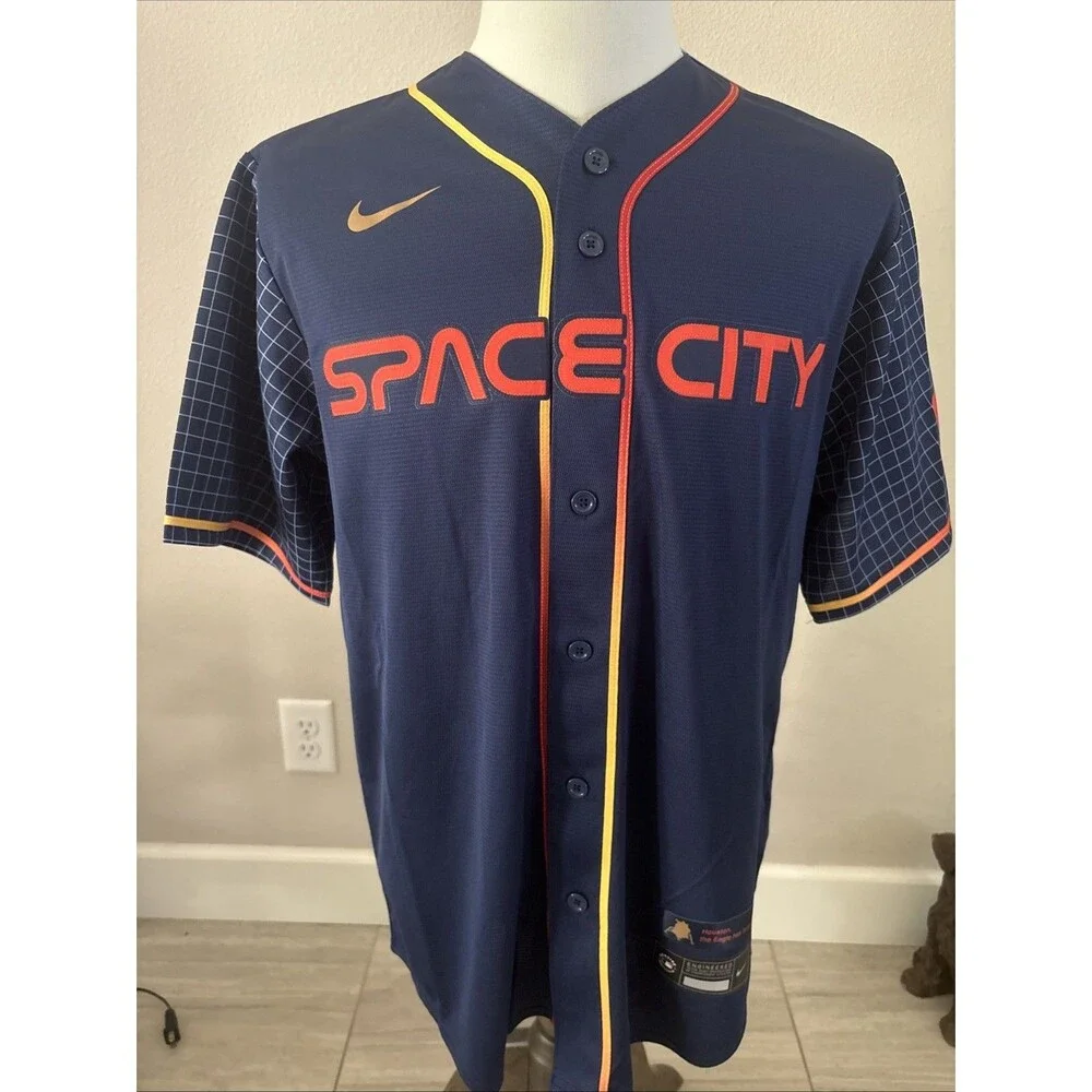 MLB Genuine Nike Space City Houston Astros City Connect Jersey Men’s XXL